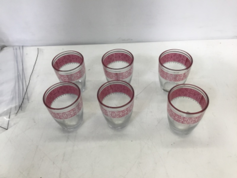 Photo 1 of Barclay Butera Pink Shot Glasses Set of 6 