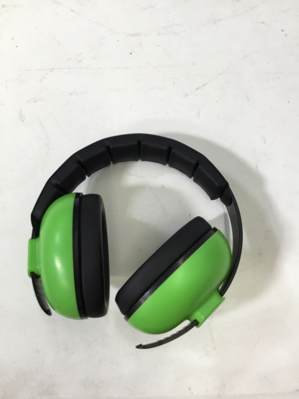 Photo 2 of Friday 7Care Baby Ear Protection; Noise Cancelling Sound Proof Infant Headphones; Baby Travel Essential Baby Ear Muffs, Infant Noise Protection - Green