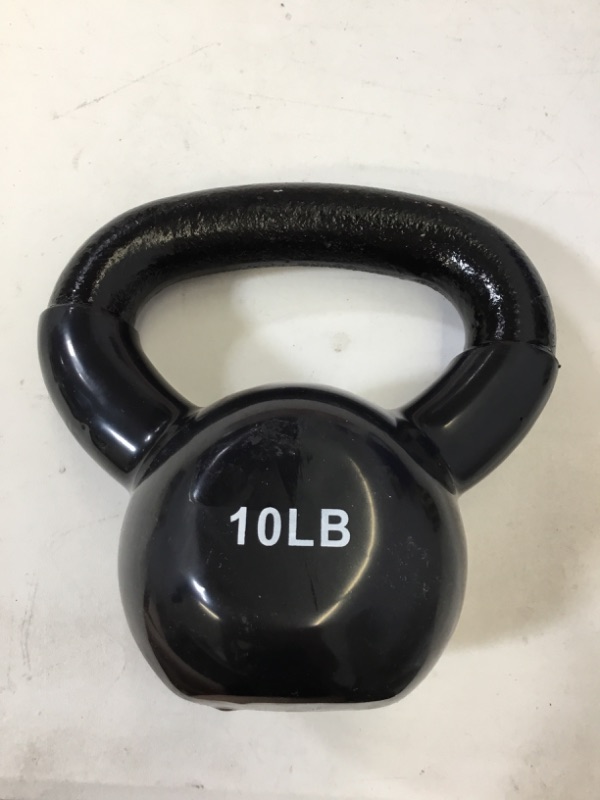 Photo 2 of Vitos Fitness Vinyl Coated Kettlebell Weights 10 lb