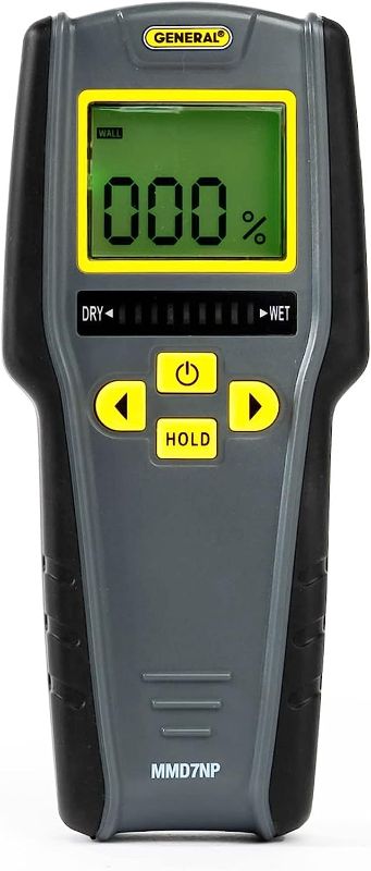 Photo 1 of General Tools MMD7NP Digital Moisture Meter Yellow and Black