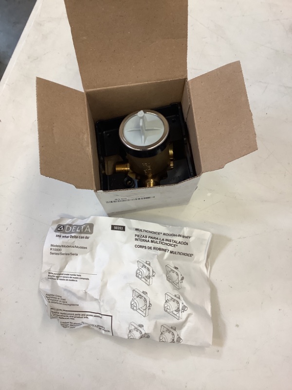 Photo 2 of Delta Faucet R10000-UNBXHF MultiChoice Shower Valve Body for Shower Faucet Trim Kits High Flow