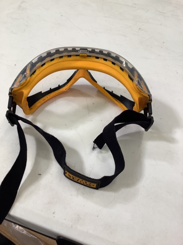 Photo 3 of Dewalt Elastic Headband Safety Goggles 