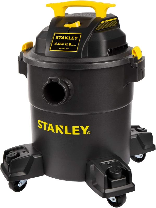 Photo 1 of Stanley - SL18116P Wet/Dry Vacuum, 6 Gallon, 4 Horsepower Black