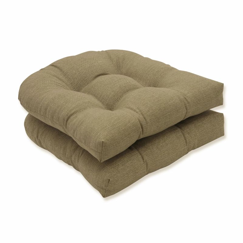 Photo 1 of Outdoor/Indoor Monti Chino Wicker Seat Cushion 