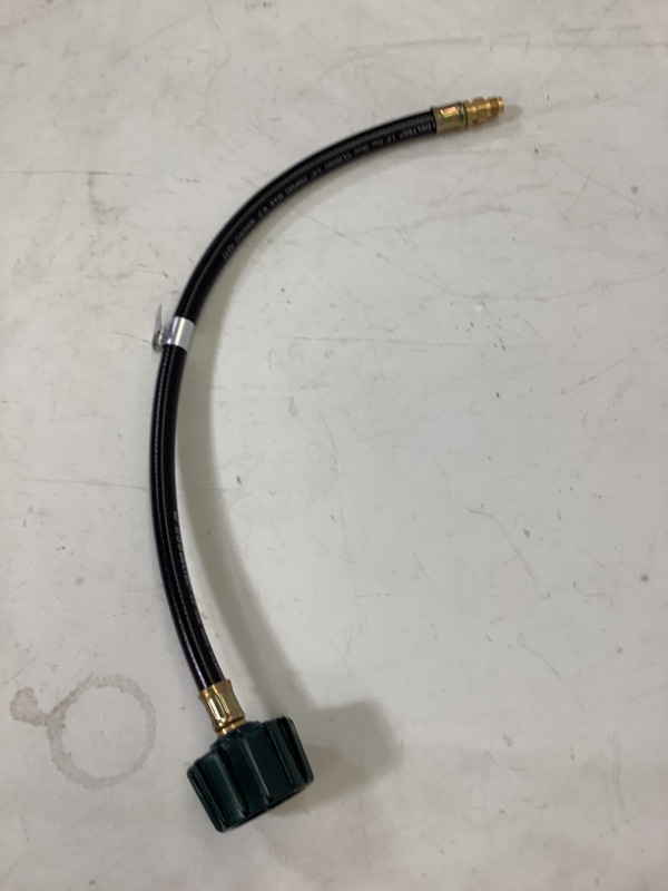 Photo 1 of Camco 59065 15" Pigtail Propane Hose Connector, Black