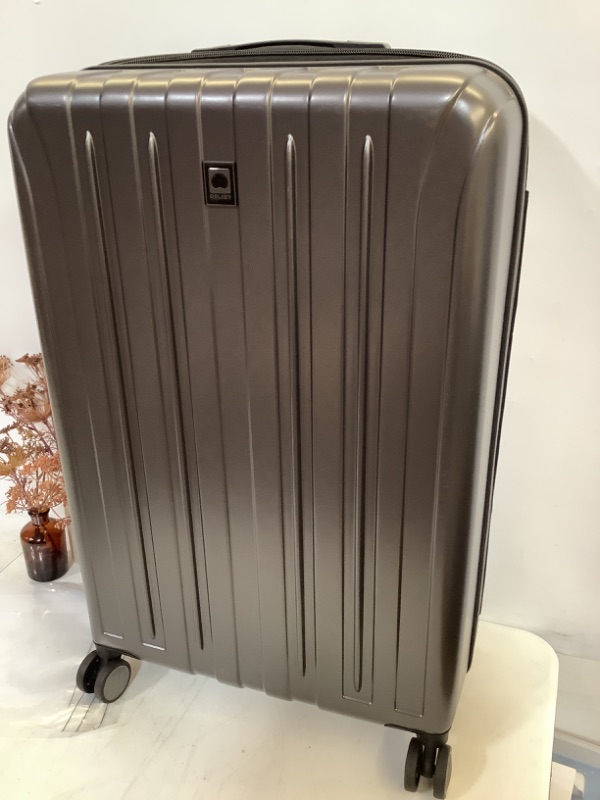 Photo 1 of DELSEY Paris Helium Aero Hardside Expandable Luggage with Spinner Wheels, Titanium, Checked-Large 29 Inch