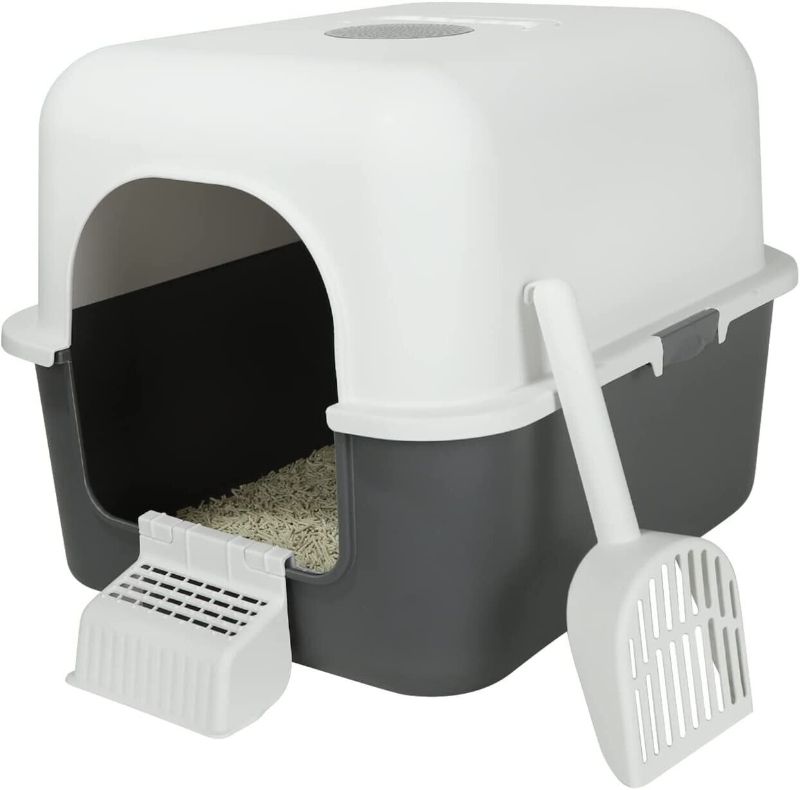 Photo 1 of Cat Anti-Splashing Foldable Small size Litter Box 