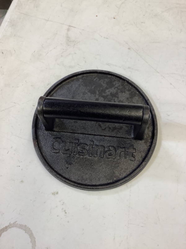 Photo 2 of Cuisinart, Smashed Burger Press, Cast Iron 