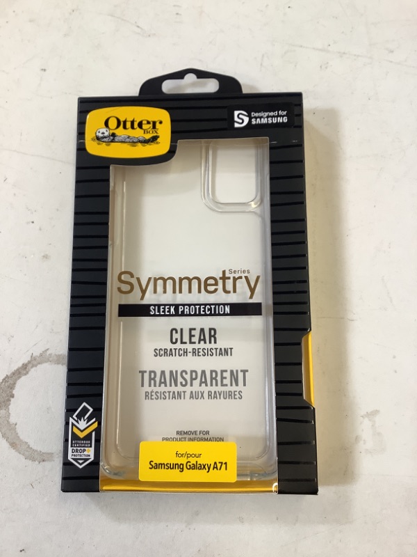 Photo 2 of OTTERBOX SYMMETRY CLEAR SERIES Case for Samsung Galaxy A71 (Non 5G Version) - CLEAR