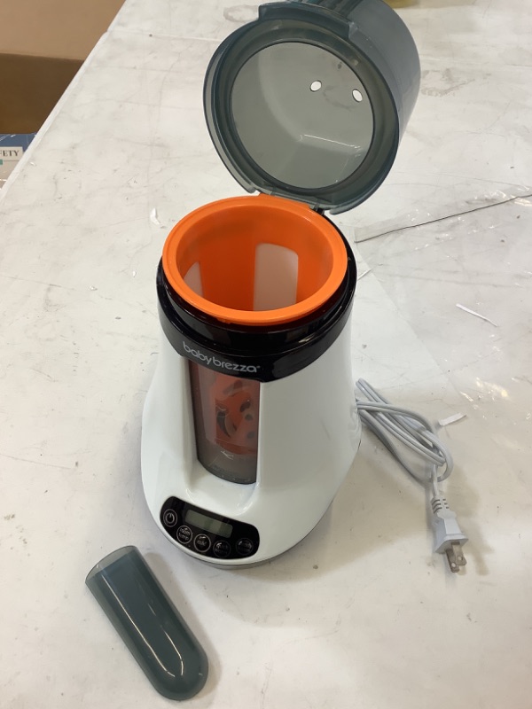 Photo 1 of Baby Brezza Safe & Smart Electric Baby Bottle Warmer, Breastmilk Warmer + Baby Food Warmer + Defroster - Universal Warmer Fits All Feeding Bottles: Glass + Plastic – Wireless Bluetooth Control Safe + Smart (New)