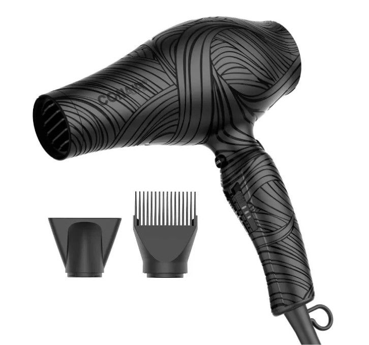 Photo 2 of Conair The Curl Collective Ceramic Ionic Hair Dryer - Black

