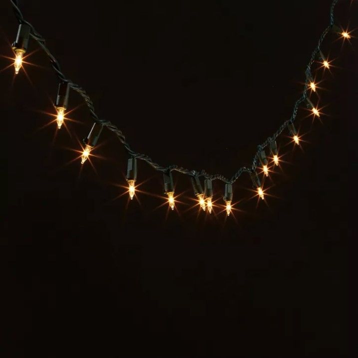 Photo 1 of 100ct Incandescent Smooth Mini Christmas String Lights - Wondershop™

