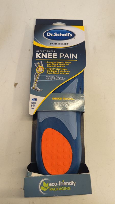 Photo 3 of Dr. Scholl's Knee Pain Relief Orthotics // Immediate and All-Day Knee Pain Relief Including Pain from Osteoarthritis and Runner’s Knee (for Men's 8-14, Also Available for Women's 5.5-9)
