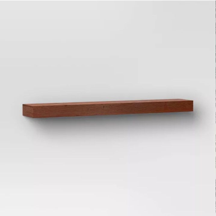 Photo 1 of 36" Floating Wood Shelf - Threshold™

