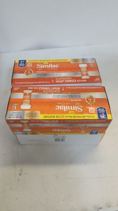 Photo 2 of 4pk Similac 360 Total Care Sensitive Non-GMO Ready to Feed Powder Infant Formula - 2 fl oz Each/12ct

