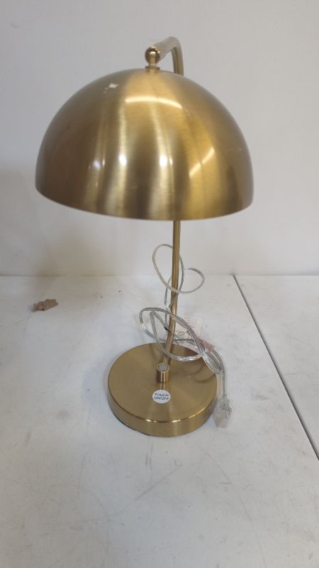 Photo 3 of Valencia Desk Lamp Brass (Includes LED Light Bulb) - Project 62™