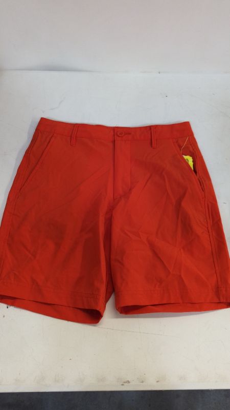 Photo 2 of All in Motion Men's Hybrid Shorts 7" - Small Orange