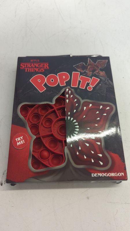 Photo 3 of Buffalo Games - Pop It! - Stranger Things - Demogorgon