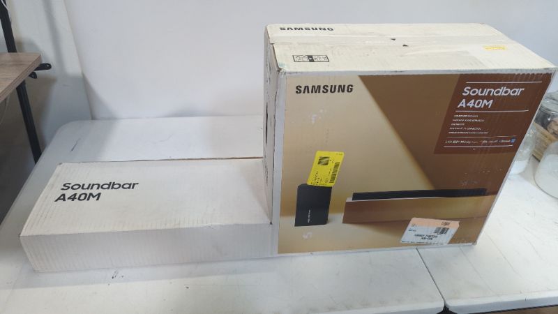 Photo 3 of Samsung 2.1Ch 210W Soundbar with Wireless Subwoofer HW-A40M/ZA - Black