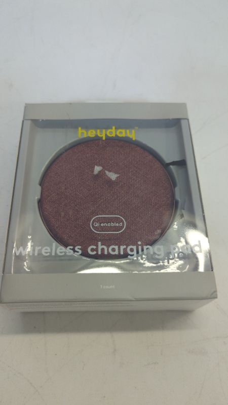 Photo 3 of Heyday Qi Wireless 10W Charging Pad - Autumn Red