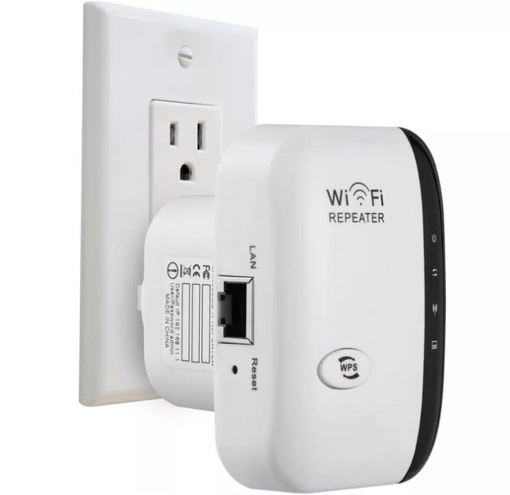 Photo 1 of Dartwood WiFi Extender and Booster - Range Repeater with Coverage up to 1000 sq.ft and 10 Devices - For Wi-Fi 2.4GHz and Up to 300 Mbps