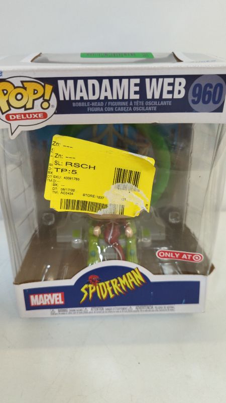 Photo 2 of Funko Pop Spiderman Animated Series Madame Web Deluxe Figure (Special Edition)