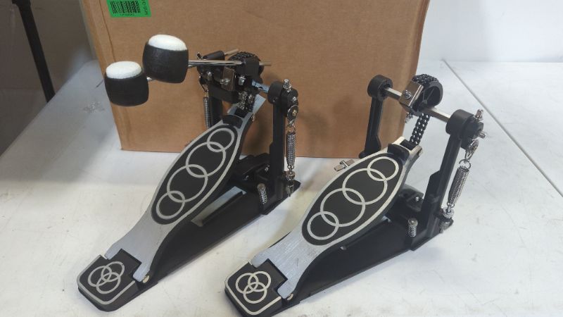 Photo 4 of Double Bass Pedal Chain Drive Bass Drum Kick Pedals