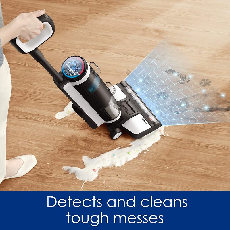 Photo 1 of Tineco Floor ONE S3 Cordless Hardwood Floors Cleaner, Lightweight Wet Dry Vacuum Cleaners for Multi-Surface Cleaning with Smart Control System

