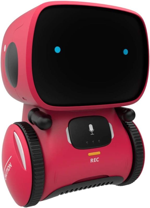 Photo 1 of 98K Kids Robot Toy, Smart Talking Robots, Gift for Boys and Girls Age 3+, Intelligent Partner and Teacher, with Voice Controlled and Touch Sensor, Singing, Dancing, Repeating
