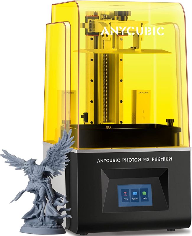 Photo 1 of ***BRAND NEW***NEVER BEEN USED*** ANYCUBIC Photon M3 Premium 8K Resin 3D Printer, 10.1'' HD Mono Screen LCD SLA Resin Printer with Upgraded COB LighTurbo Source, Fast Printing, Large Build Volume 9.85'' x 8.6'' x 4.85''
