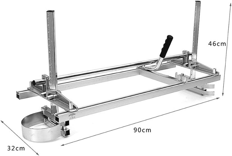 Photo 2 of Carmyra Portable Chainsaw Mill 36 Inches Planking Milling Bar Size 14 Inches to 36 Inches 14" to 36"