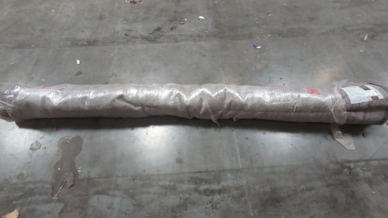 Photo 1 of Solid Shag Cloud Gray 8 ft. Square Area Rug
