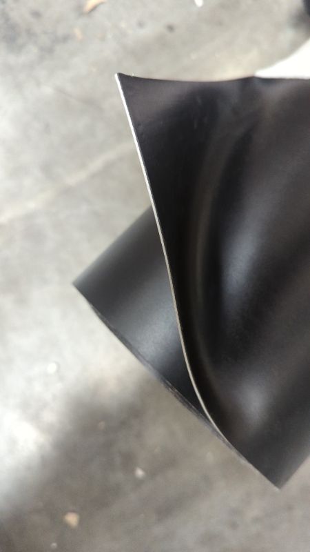 Photo 3 of Thick Black Vinly Tarp (6ft 8in width) *Unkown Length