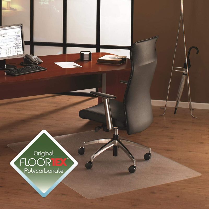Photo 1 of Polycarbonate Chair Mat 42" x 84" for Hard Floors, Clear, (Model: FR1220019ER)