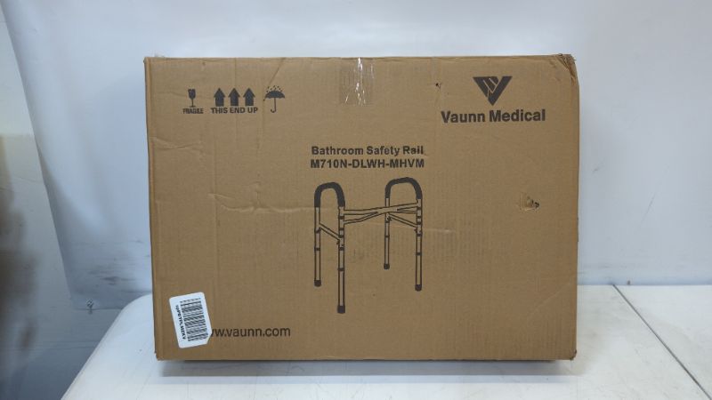 Photo 2 of Vaunn Medical Deluxe Toilet Safety Frame Rail and Blood Pressure Monitor Machine Bundle