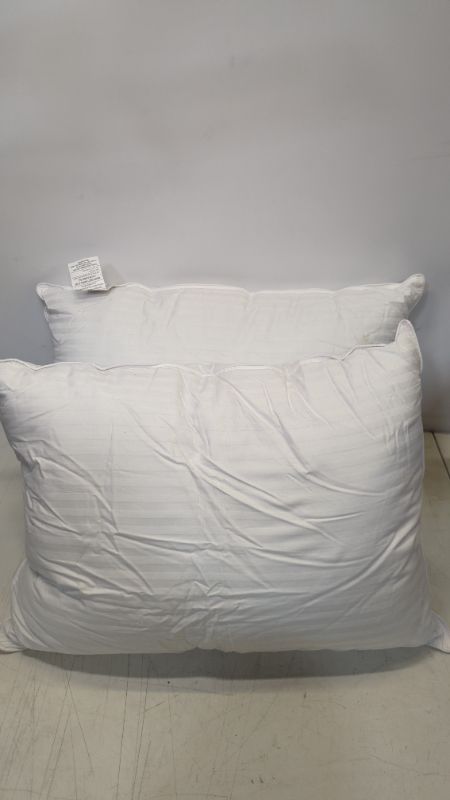 Photo 4 of Beckham Hotel Collection Bed Pillows Standard / Queen Size Set of 2 - Down Alternative Bedding Gel Cooling Pillow for Back, Stomach or Side Sleepers
