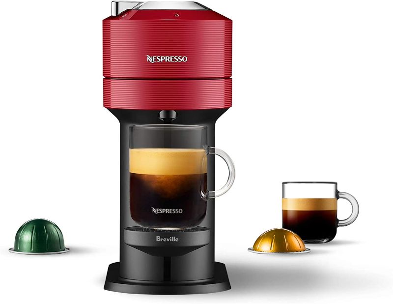 Photo 1 of Nespresso Vertuo Next Coffee and Espresso Machine by Breville, 1.1 liters, Cherry
