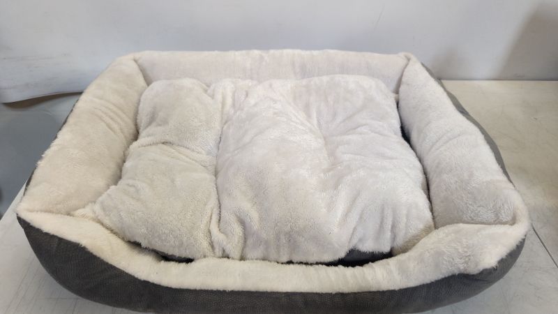 Photo 1 of JEMA Dog Beds for Medium Dog Bed Washable, Comfortable Round Cute Durable Pet Beds with Removable Pillow