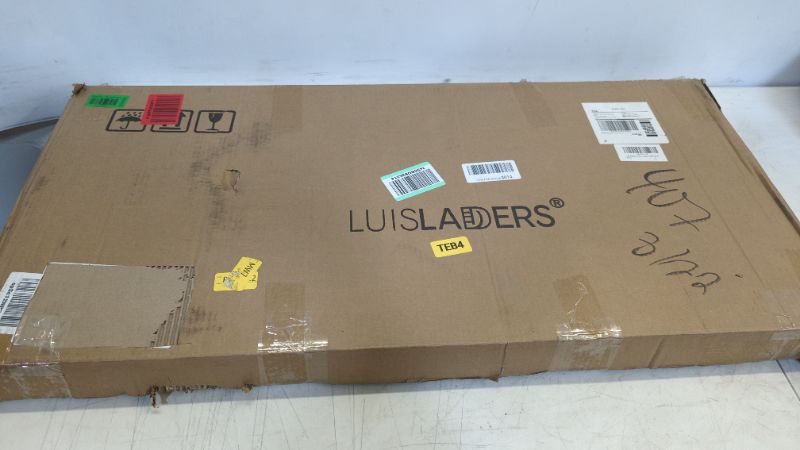 Photo 2 of LUISLADDERS 2 Step Ladder Aluminum Lightweight Folding Step Stool Portable Home and Kitchen Sturdy Stepladder 500lbs EN131
