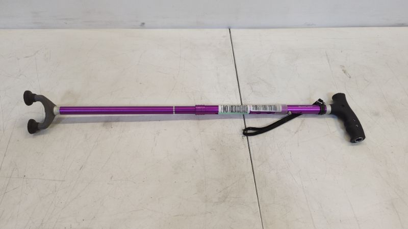 Photo 1 of 3 foot, Adjustable height, purple cane