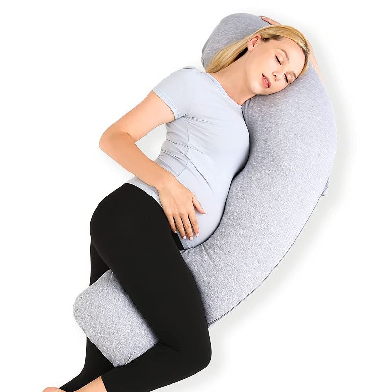 Photo 1 of J Shaped Pregnancy Pillows for Side Sleeper