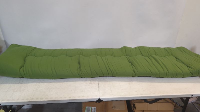 Photo 1 of 3.5ft x 6.5ft Memory Foam Futon Mattress, Army Green twin 