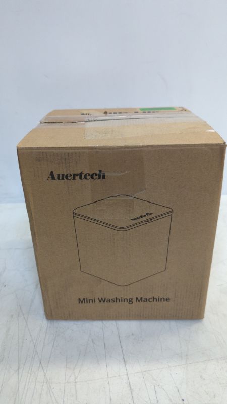 Photo 2 of Auertech Portable Ultrasonic Washing Machine, Mini Underwear Washer Compact Laundry Machine with USB Cord, Semi-automatic Washing Machine for RVs, Apartments and Dorms