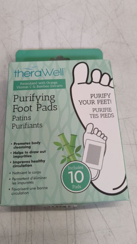 Photo 2 of theraWell detoxifying Foot Pads