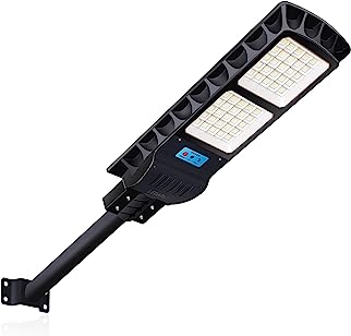 Photo 1 of LEDARUI 200W Solar Street Light,Outdoor Lamp with Motion Sensor and Light Control,600LED 10000lm Dusk to Dawn Waterproof Security Solar Power Flood Lights