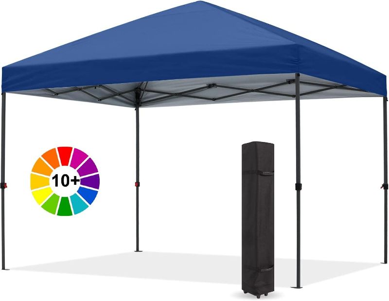 Photo 1 of ABCCANOPY Durable Easy Pop up Canopy Tent, Navy Blue
