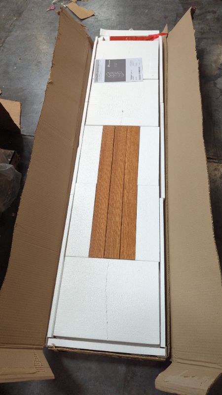 Photo 1 of Sauder Storage Cabinet, Highland Oak Finish
