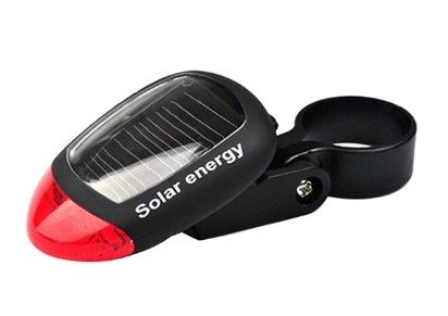 Photo 1 of Solar Powered Bike Rear Light Bright Taillight Energy Saving (Set of 4)