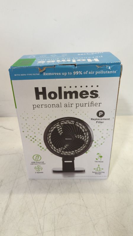 Photo 2 of Holmes Personal Air Purifier Black