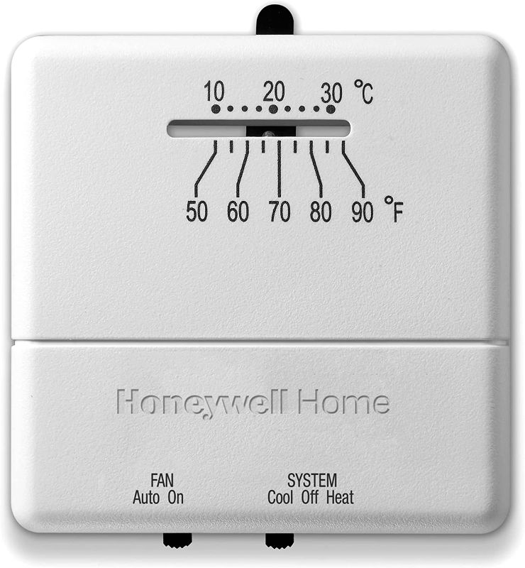 Photo 1 of Honeywell Home CT31A1003 Heat/Cool Non-Programmable Thermostat, Beige
